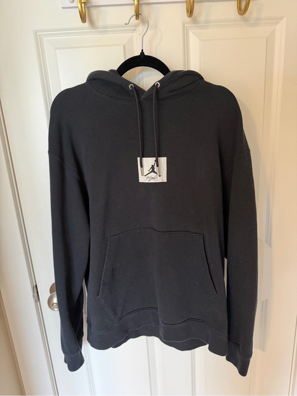 Nike Jordan Flight Heritage Hoodie — Black